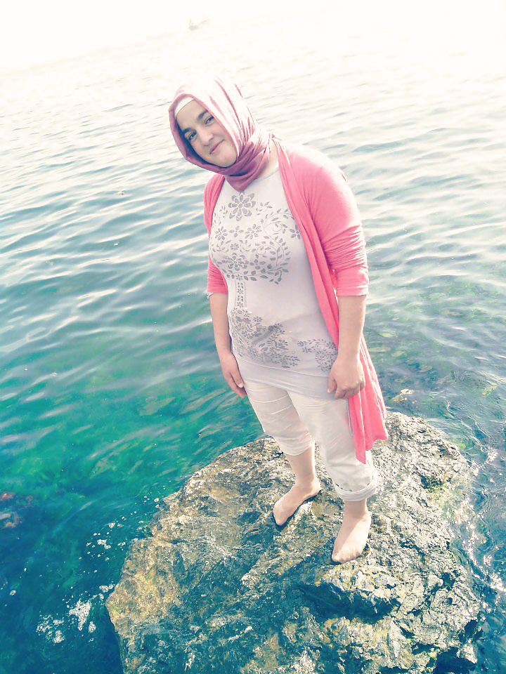 Turbanli arab turkish hijab muslim #18609760