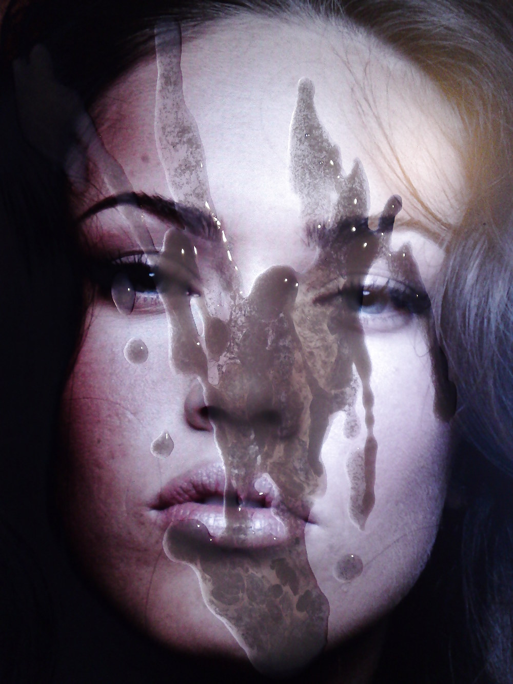 Cumshot over MEGAN FOX #9669686