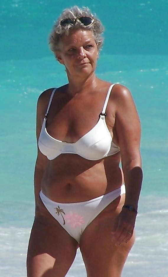 Older women in swimsuit 2. #4238759