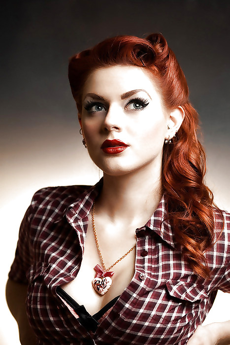 Redheads, red hair, gorgeous 'rusty tops'. #14760270