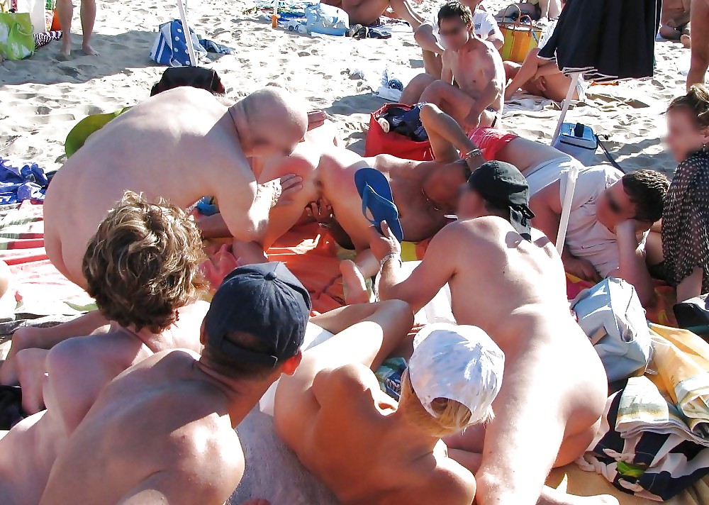 Group Sex Amateur Beach #rec Voyeur G1 #8149106