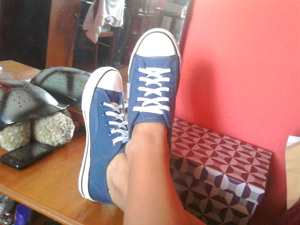 My girlfriend s feet with cream :X:X