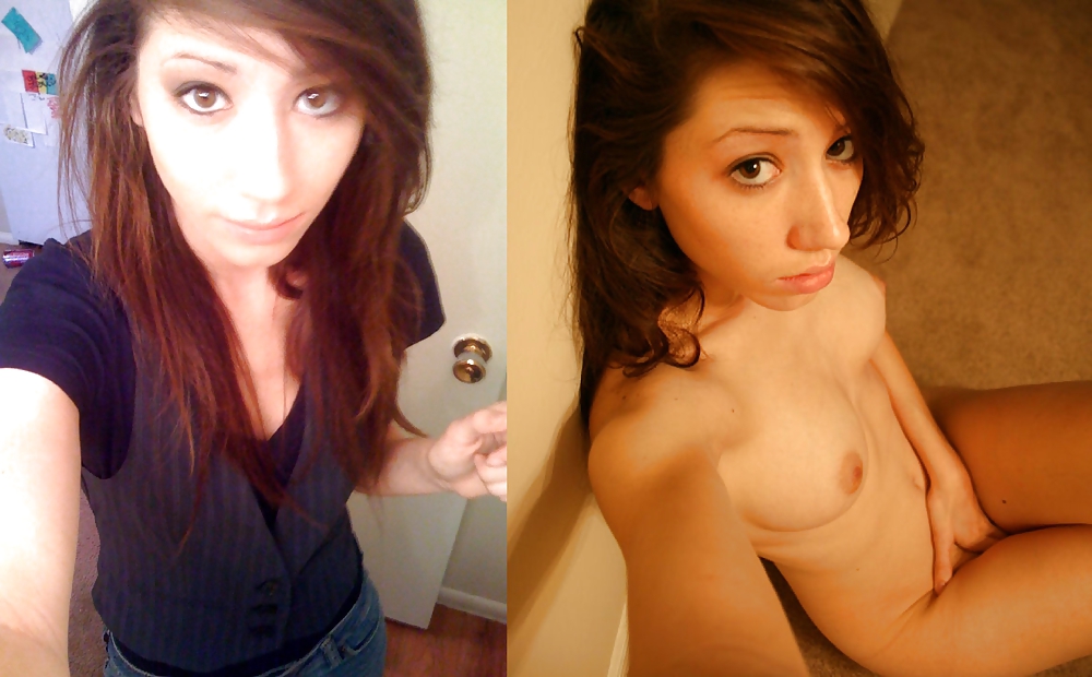 Teens dressed undressed Before and after #11045124