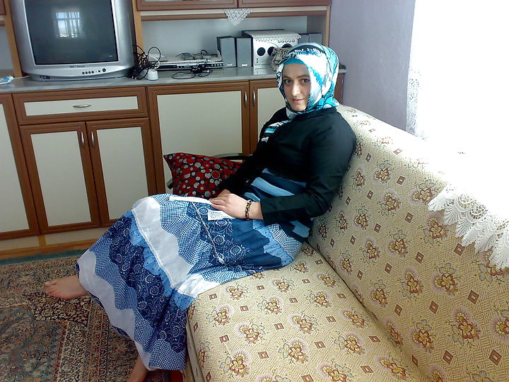 Turc Turban Portant Hijab Arab Fille Asiatique #13525099