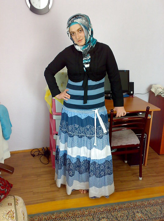 Turkish hijab arab turbanli asian kiz #13525104