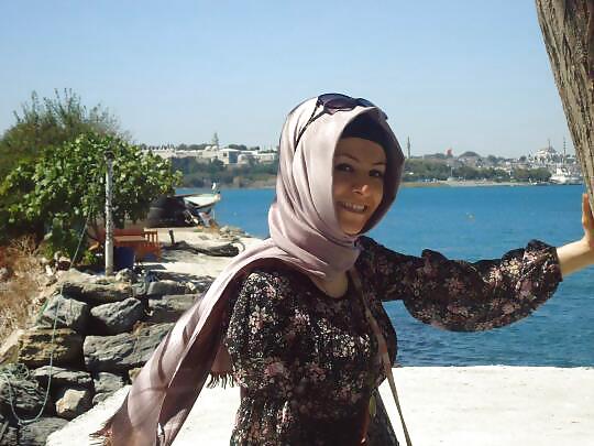 Türkisch Turban Hijab Arab Asiatin #13525143