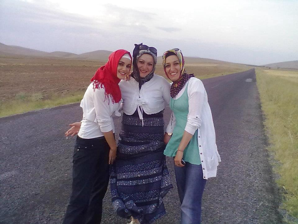 Turkish hijab arab turbanli asian kiz #13525214