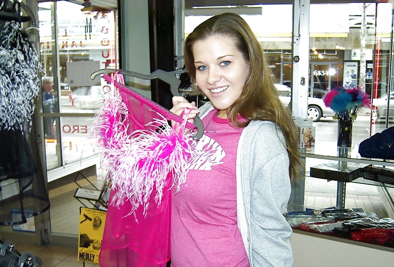 Bianca within the sexshop