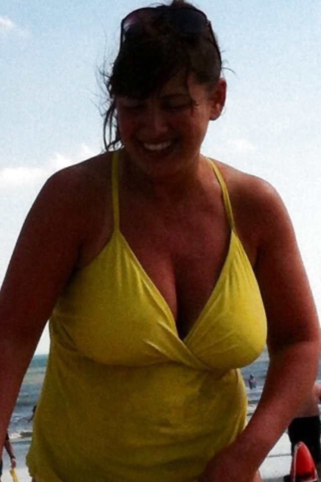 Big tits at the beach #16182252