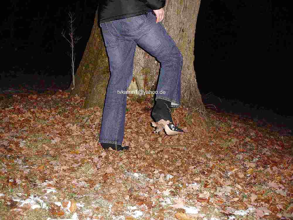 Outdoor with heels #4611128