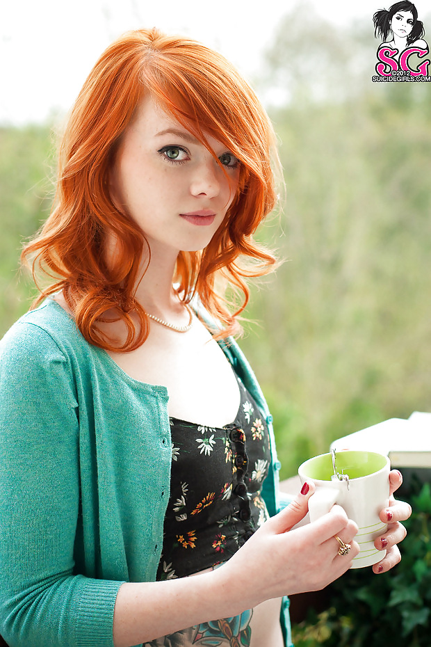 Cute redhead from suicide Girls #13873987