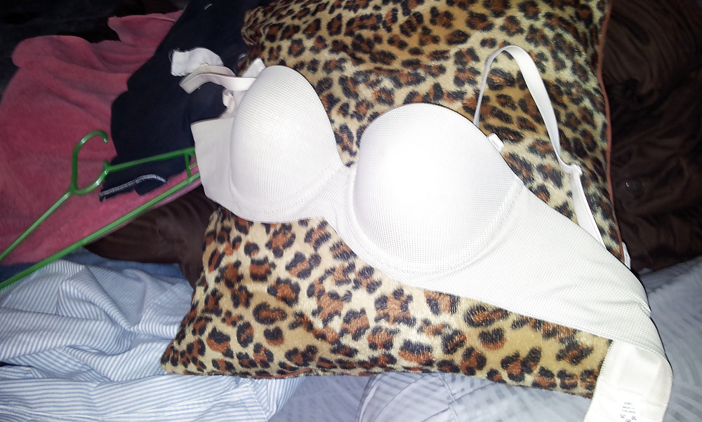 Sex with sister's bra and her leopard cushion