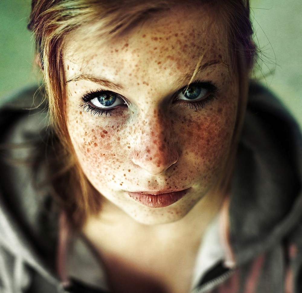 Cute freckled faces #20671481