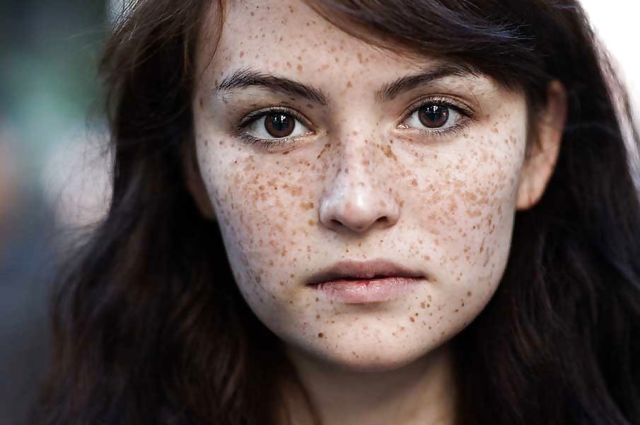 Cute freckled faces #20671546
