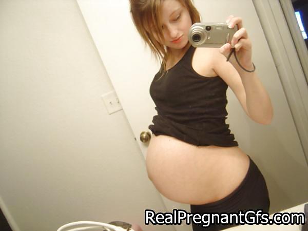 Amateur PREGNANT teen selfshot part 4 #3531921