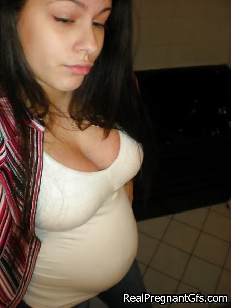 Amateur PREGNANT teen selfshot part 4 #3531932