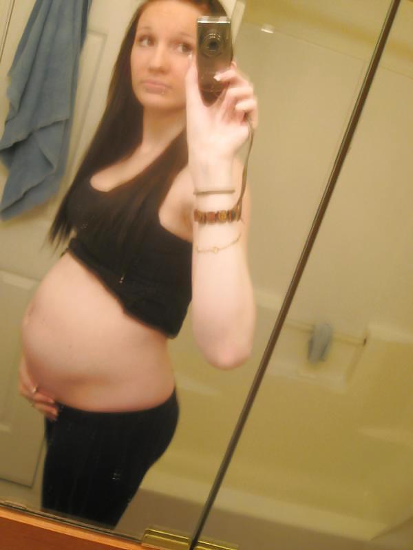 Amateur PREGNANT teen selfshot part 4 #3531943