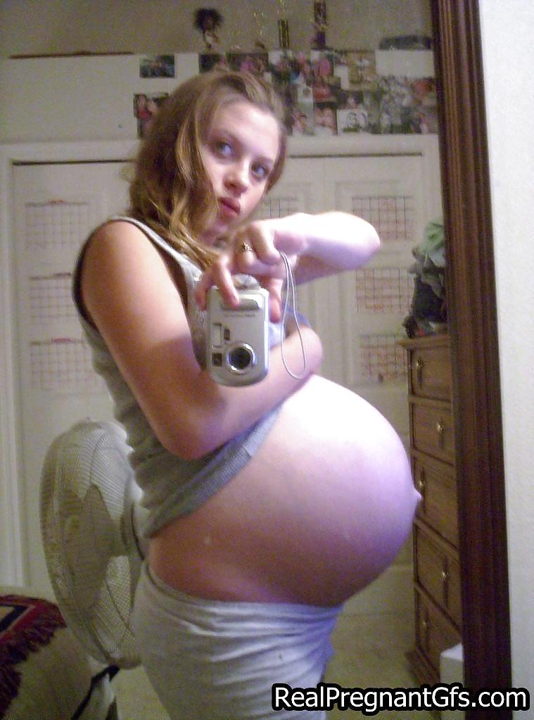 Amateur PREGNANT teen selfshot part 4 #3531988