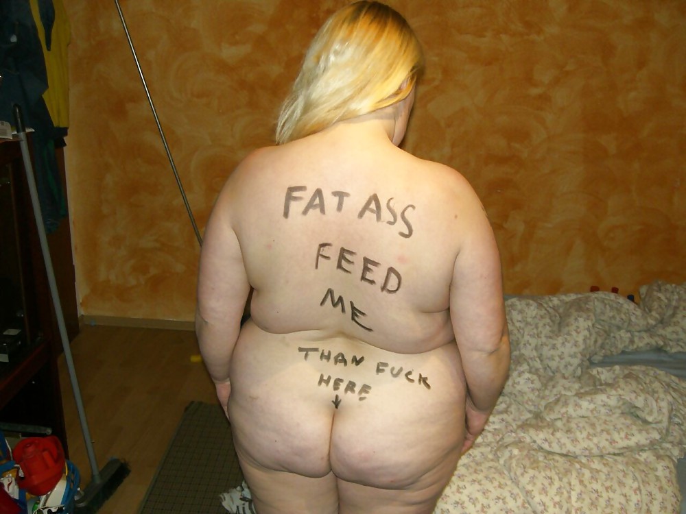 Sex Pig Slut Fat Wife From SmutDates.com #7351656