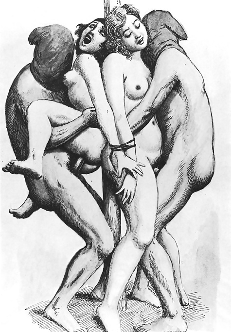Vintage Erotic Sketch Collection #3095468