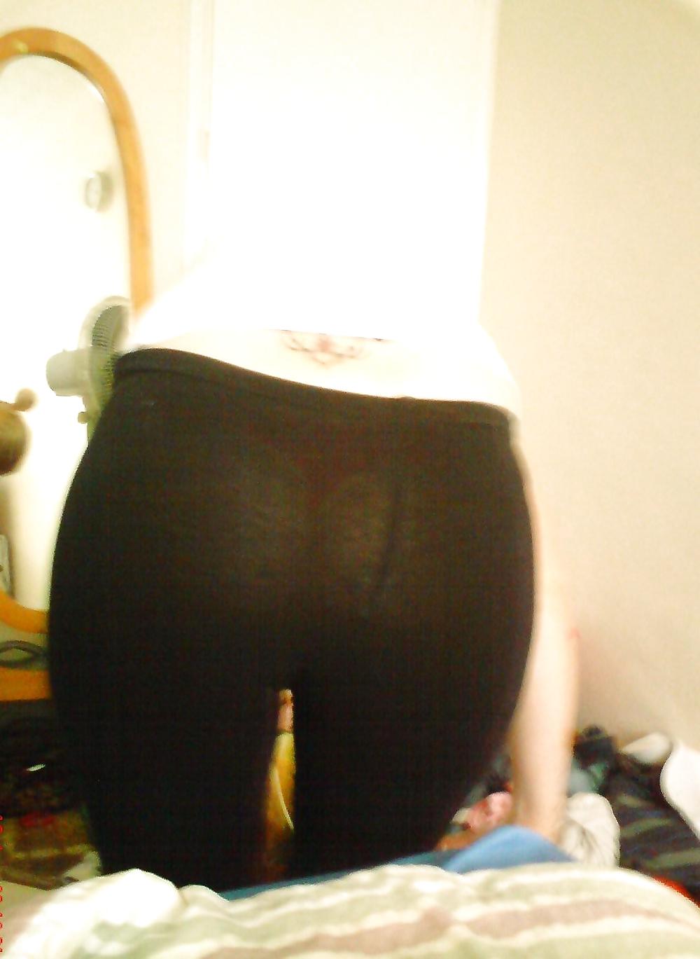 My wife's bum in leggings #17926367