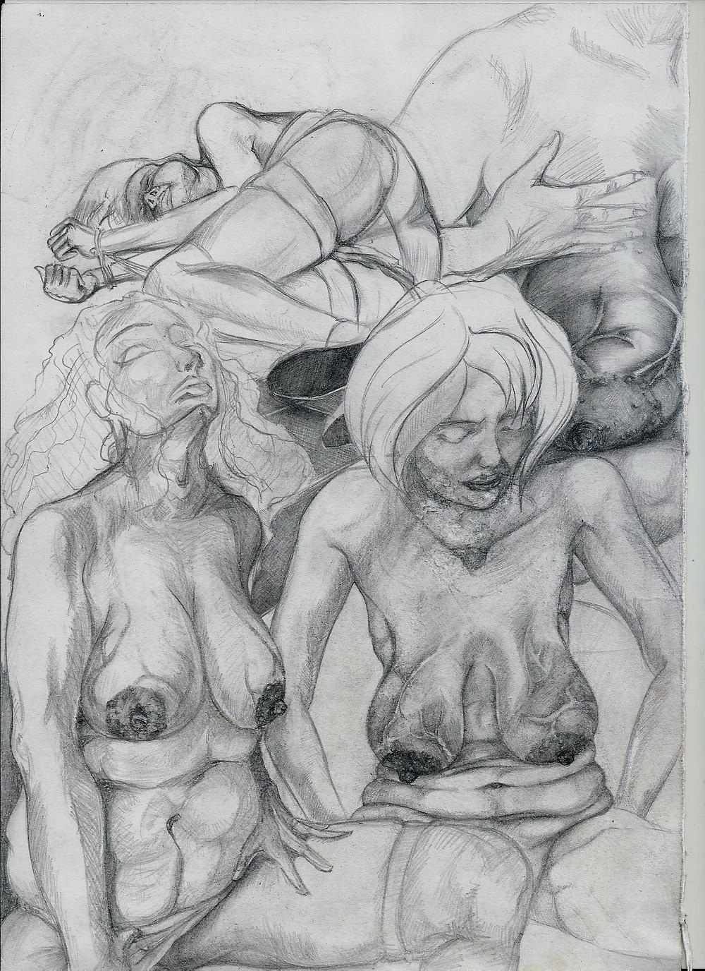 Some dirty paper of sketches  #18865133