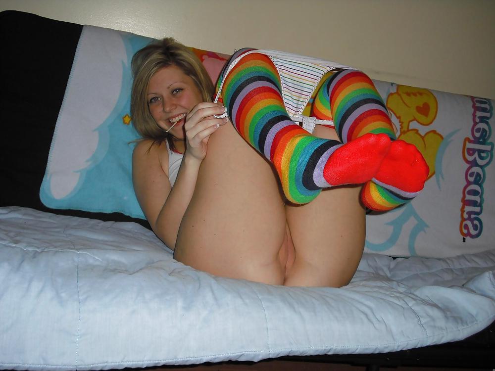 Teen Girl with Lollypop #21415246