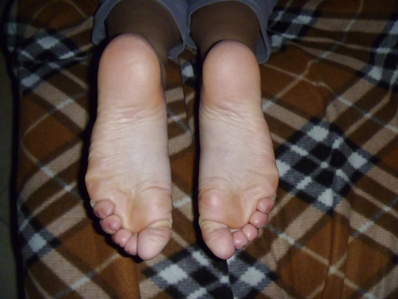 Cum of feet of my wife #8398589