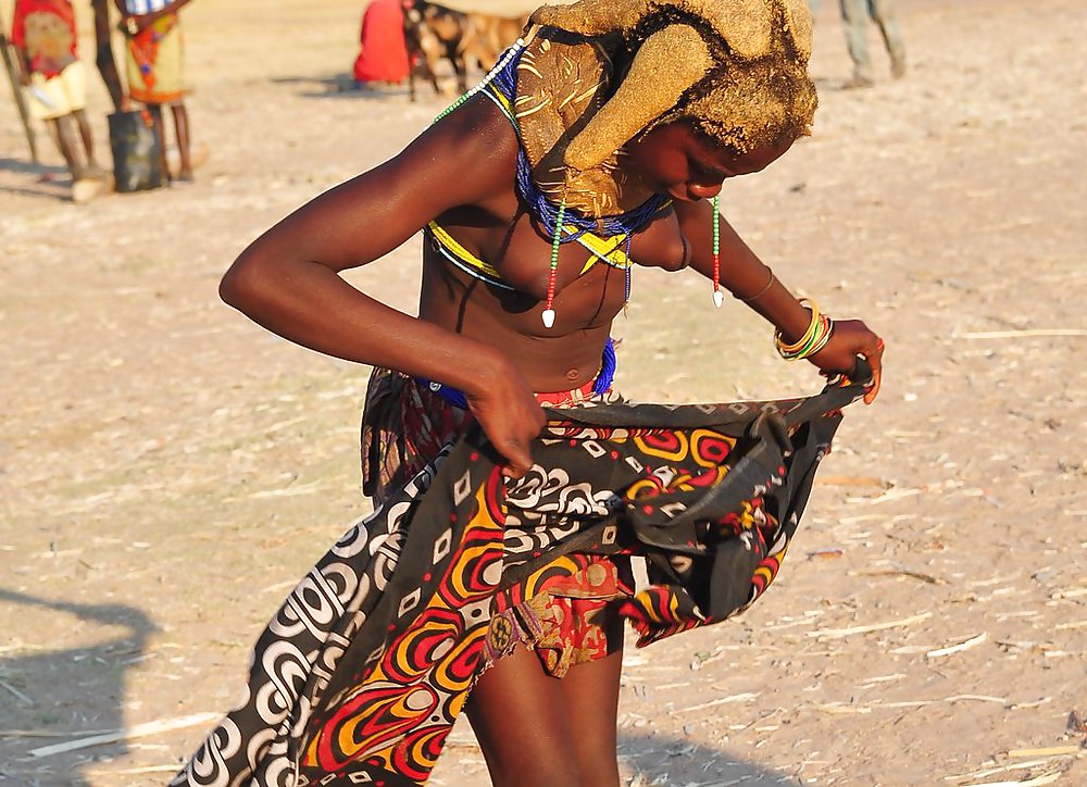 The Beauty of Africa Traditional Tribe Girls #16671743