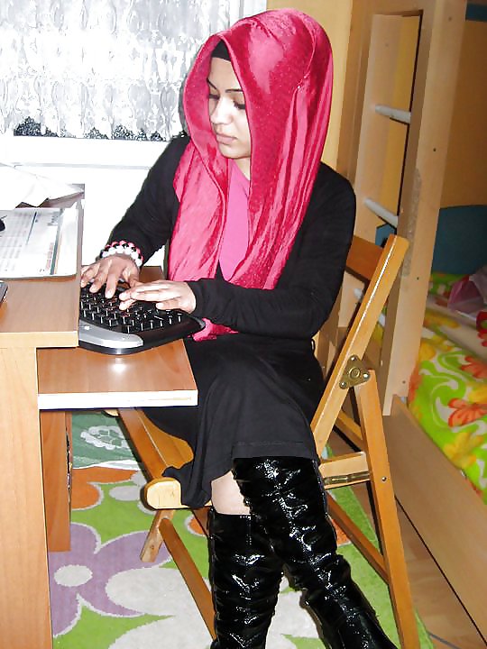Turkish turbanli hijab arab super neslihan #9225535
