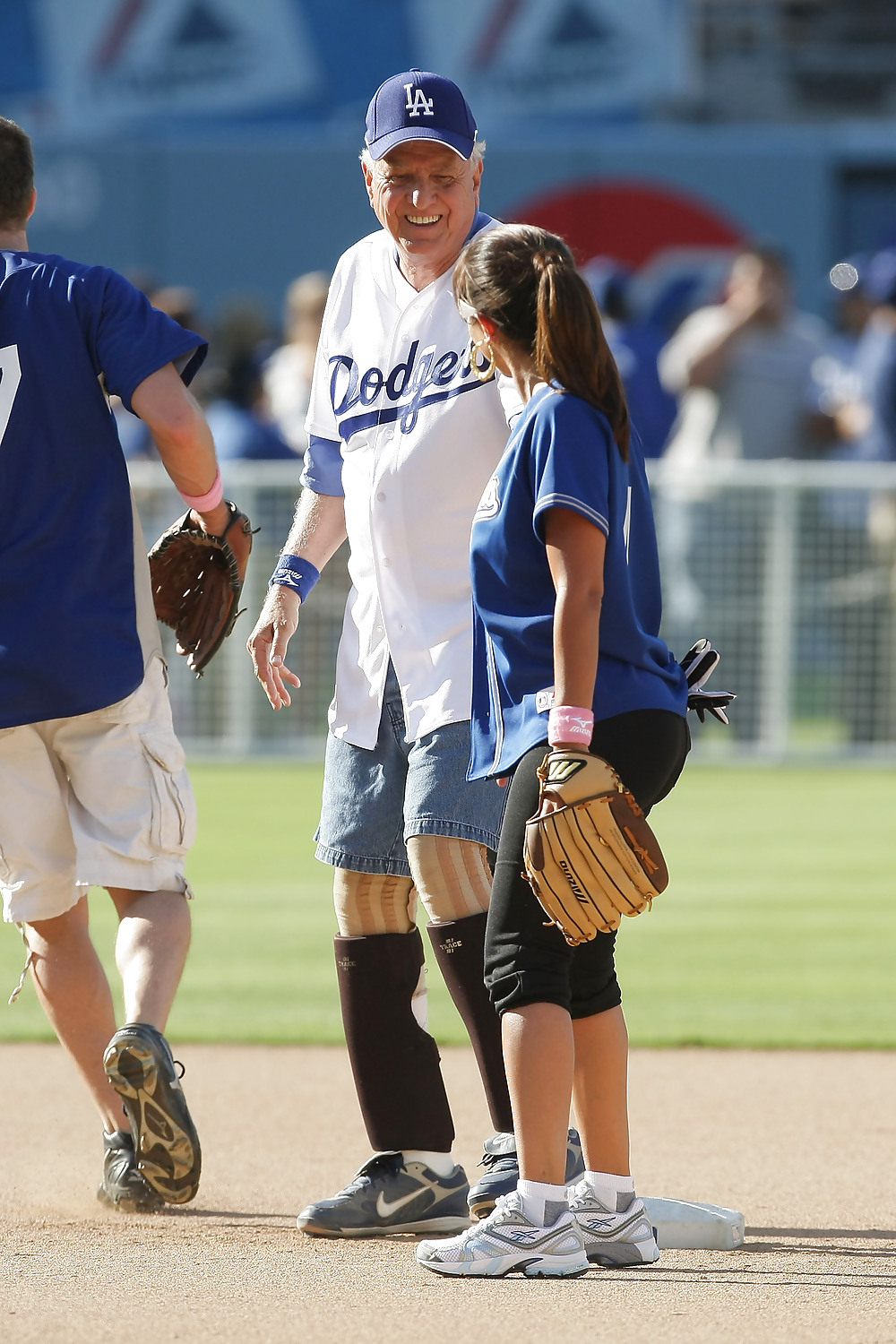 Vida Guerra 50th Anual Hollywd Star Game at Dodger Stadium #4965542