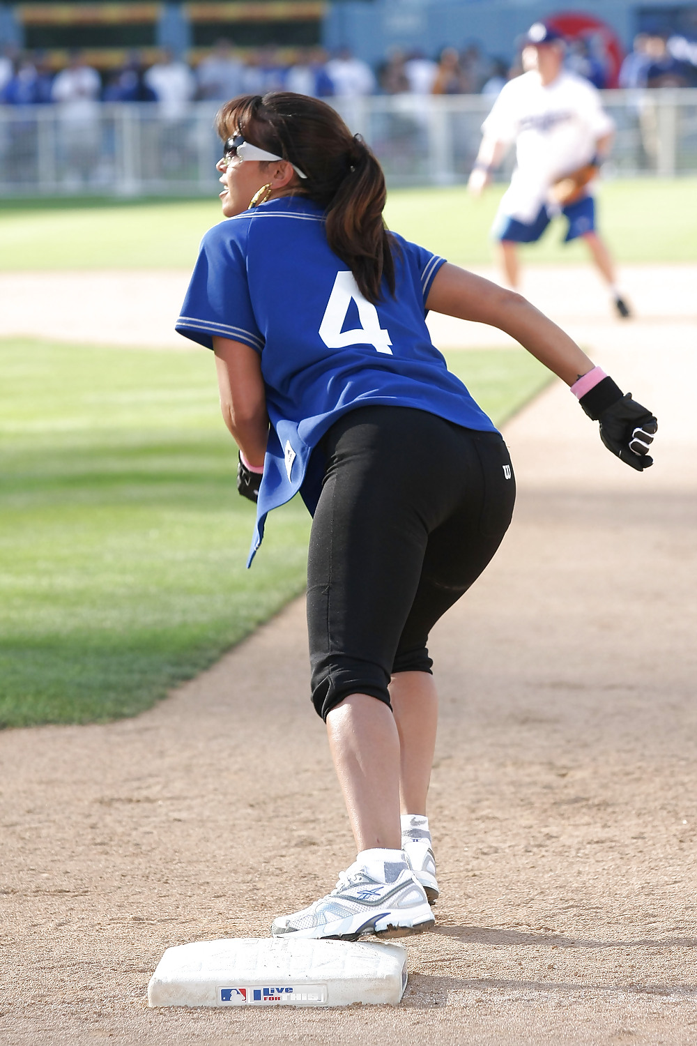 Vida Guerra 50th Anual Hollywd Star Game at Dodger Stadium #4965595