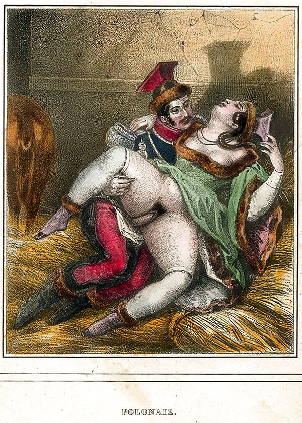 描かれたポルノアート 25 - 世界のセックス 1835
 #18550636