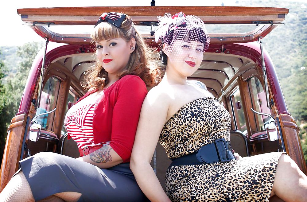 Voluptuous Burlesque, Pin-up and Retro Ladies folks 6 #9700614