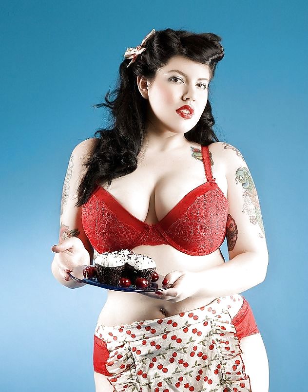 Voluptuous Burlesque, Pin-up and Retro Ladies folks 6 #9700820