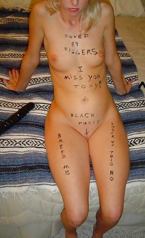 White girls with tee or other sign that love black cocks #1426223