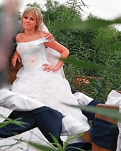 ¡¡Bilder im hochzeitskleid !! 
 #7005893