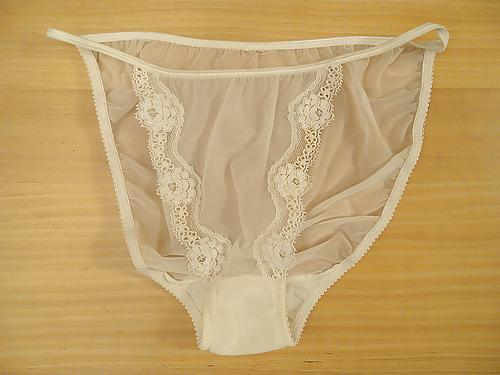 Panties from a friend - white, another set #3867012