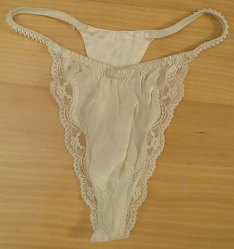 Panties from a friend - white, another set #3867022
