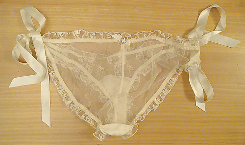 Panties from a friend - white, another set #3867056
