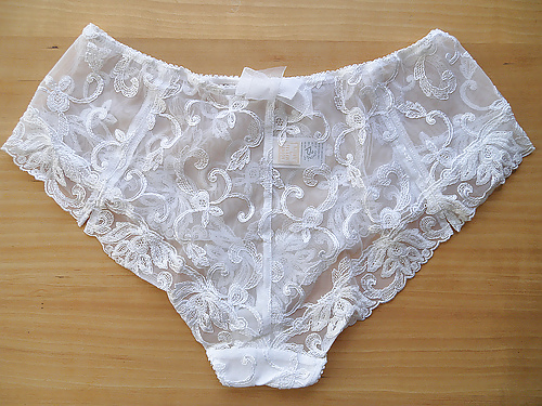 Panties from a friend - white, another set #3867117
