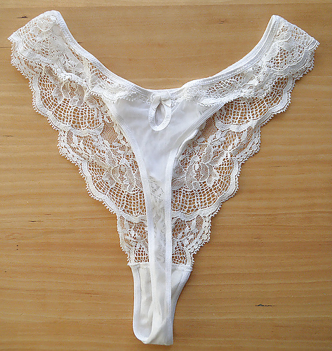 Panties from a friend - white, another set #3867127