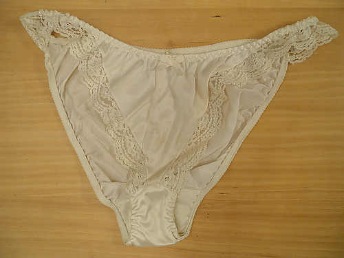 Panties from a friend - white, another set #3867143