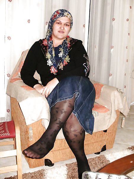 Turc Arab Hijab Petit Album Turban-porter #12912686