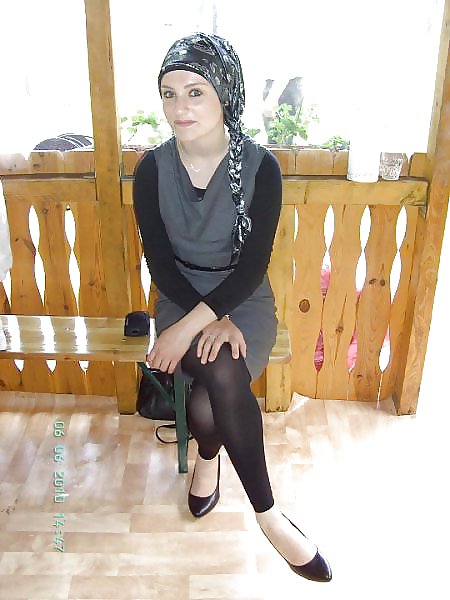 Turc Arab Hijab Petit Album Turban-porter #12912701