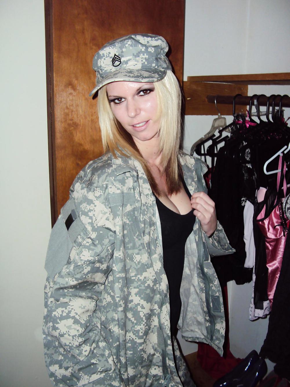 Sexy Army Girl  #11277224