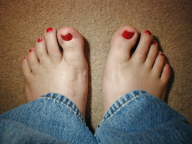 These are my toes!