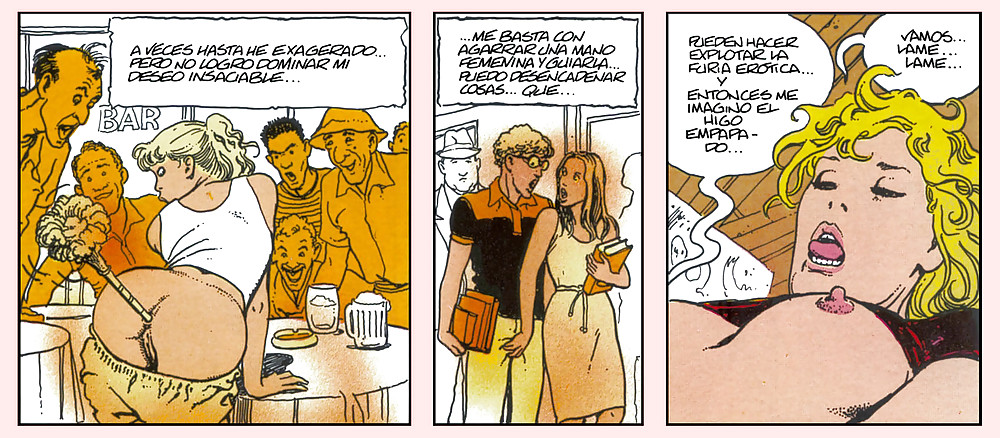 El perfume del invisible- Milo Manara part 2 #18089156