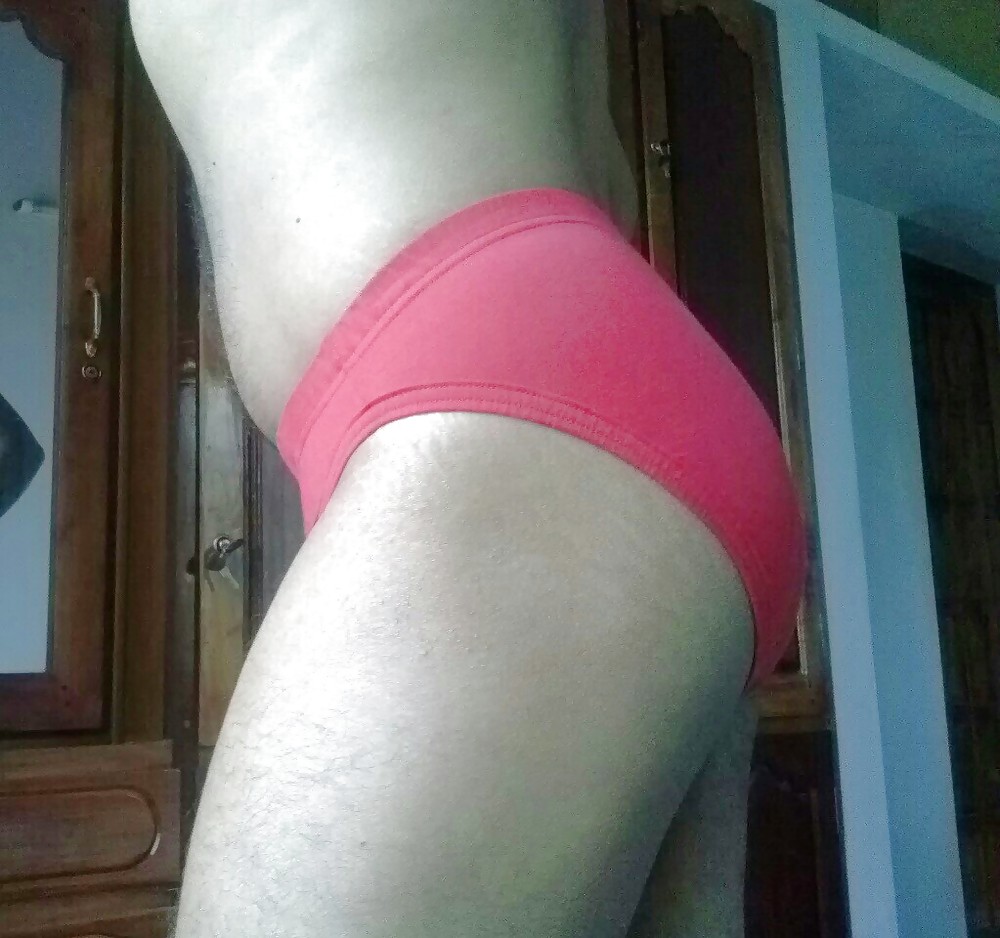 My bubble butt in red underwear #21151471
