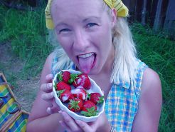 Cum on food